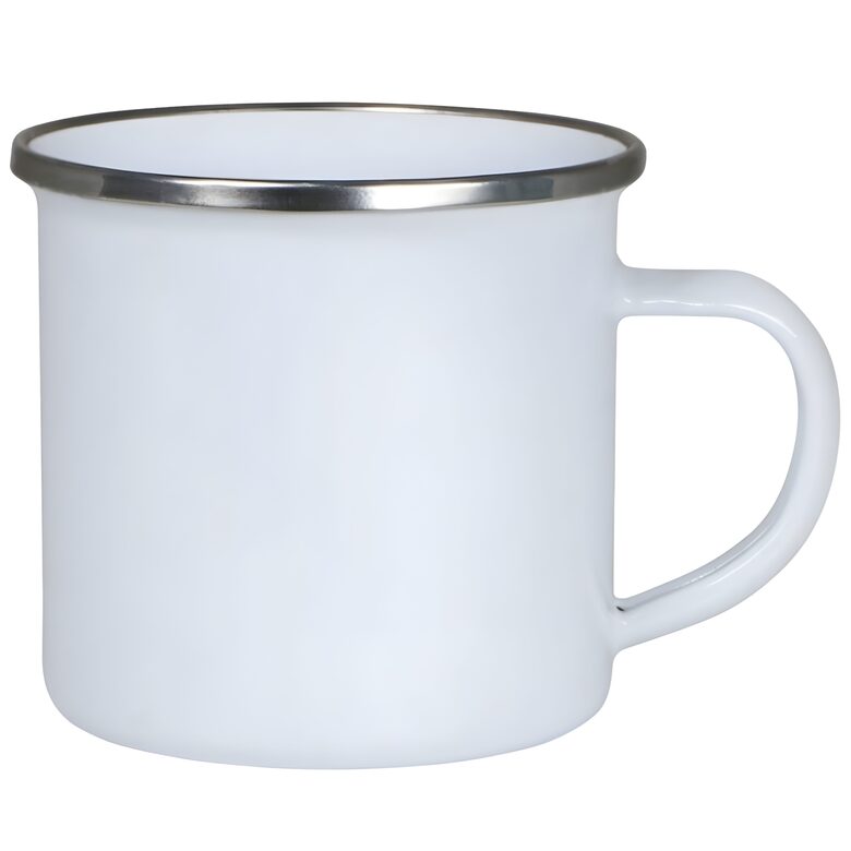 360 ml Enamel sublimation mug (white)