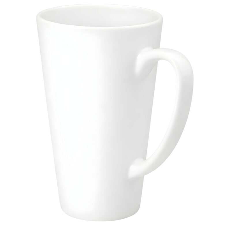 500 ml Latte ceramic sublimation mug (white)