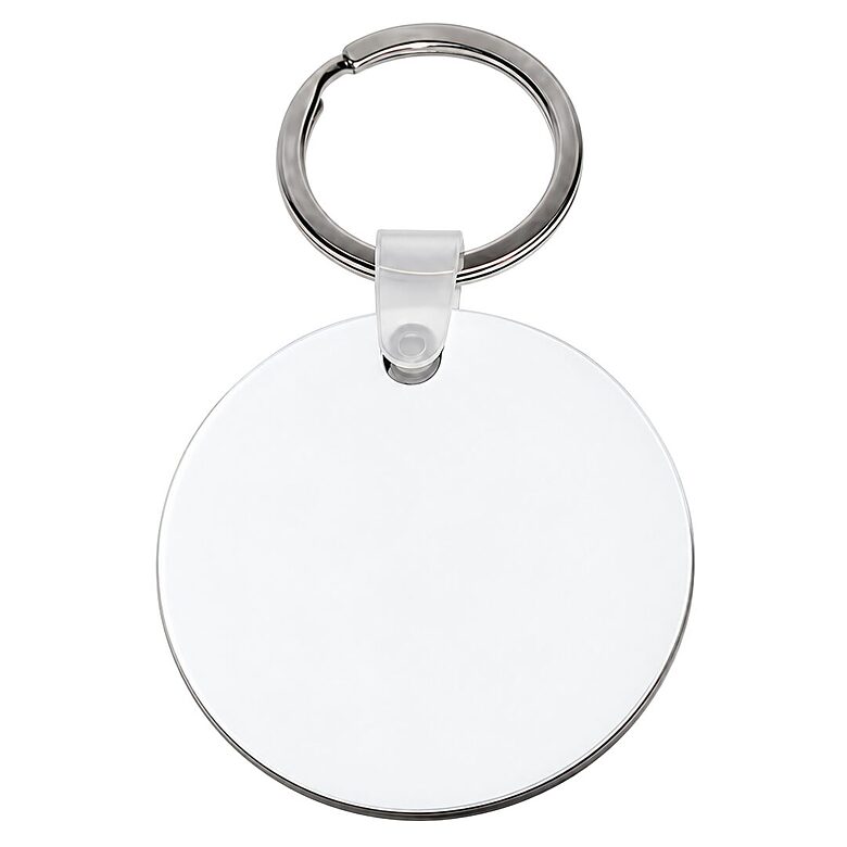 Round MDF Keychain 5 × 5 cm for Sublimation