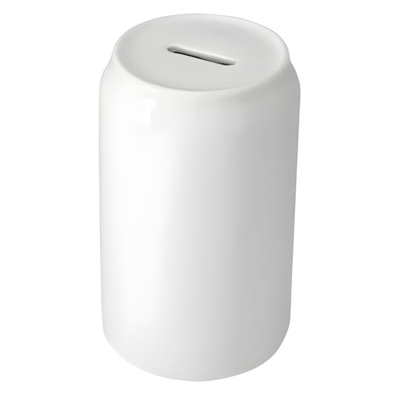 330 ml Ceramic Piggy Bank for Sublimation Printing (white)