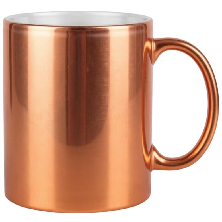 330 ml Ceramic sublimation mug A+ (shiny/copper)
