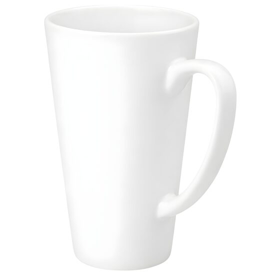 500 ml Latte ceramic sublimation mug (white)
