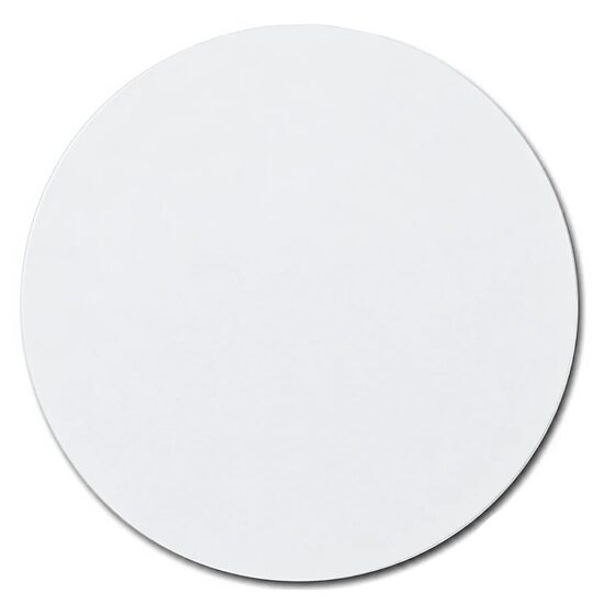 Pyöreä kuminen lasinalunen Ø100 mm, 3 mm sublimaatiopainatukseen