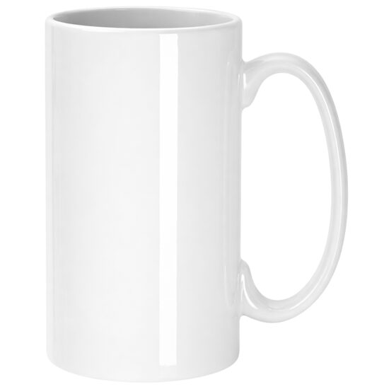 380 ml Ceramic Tall Sublimation mug (white)