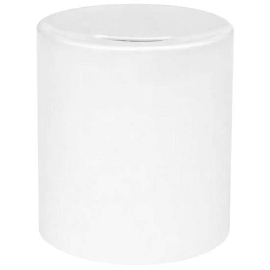 330 ml Ceramic Piggy Bank for Sublimation Printing with straight edges (white)