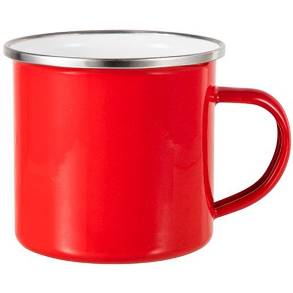 360 ml Enamel sublimation mug (red)