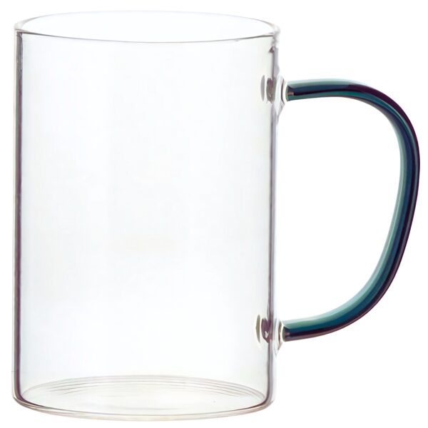 360 ml Glass sublimation mug (transparent/green)