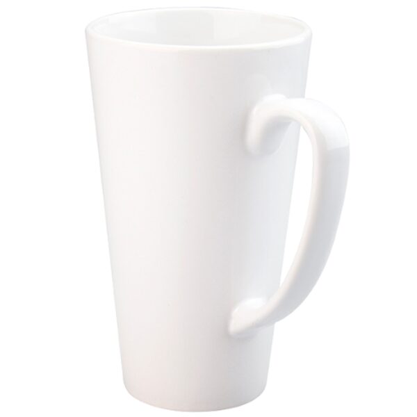 500 ml Latte ceramic sublimation mug (white)