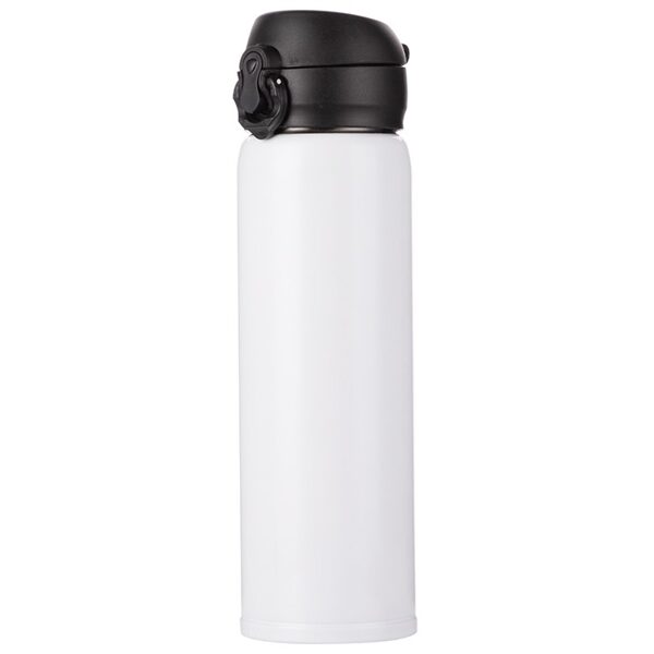500 ml Sublimation stainless steel thermos/drink bottle with box (white)