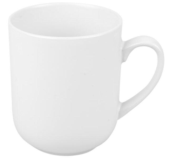 NEW! 290 ml Ceramic Coffee mug for sublimation (white)