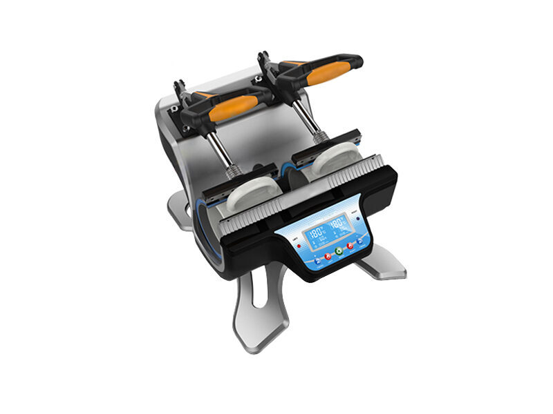 Horizontal double mug heat press for sublimation model JTSB-­S­-2