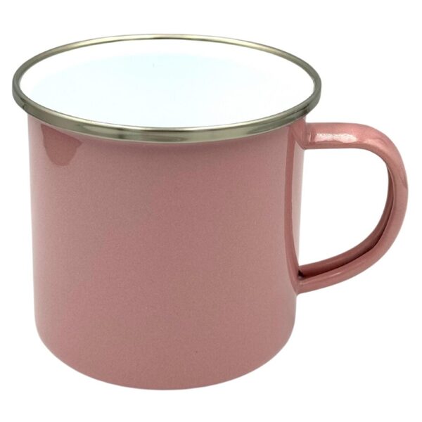 360 ml Enamel sublimation mug (pink)