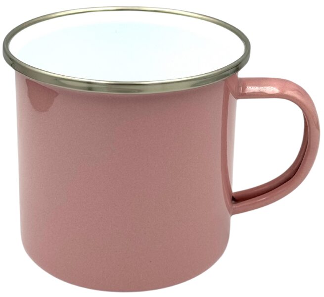 360 ml Enamel sublimation mug (pink)