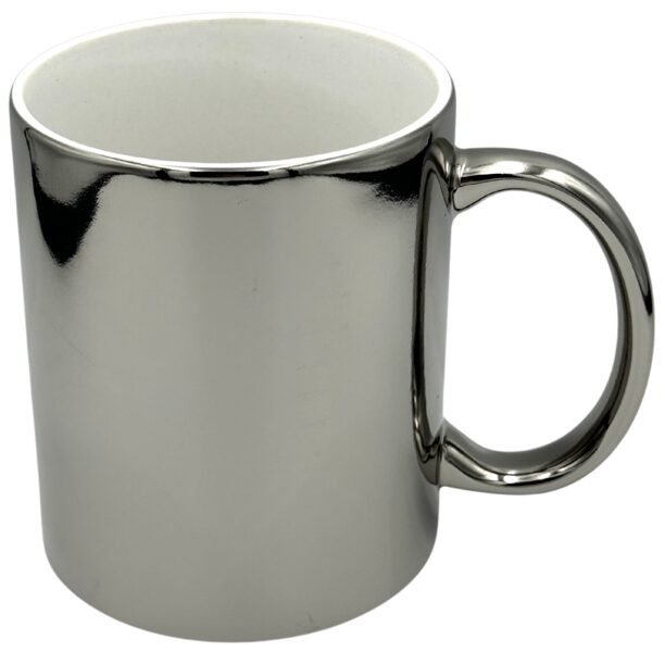 330 ml Ceramic sublimation mug (silver)