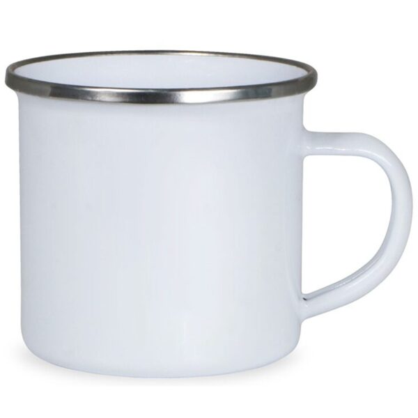 360 ml Enamel sublimation mug (white)